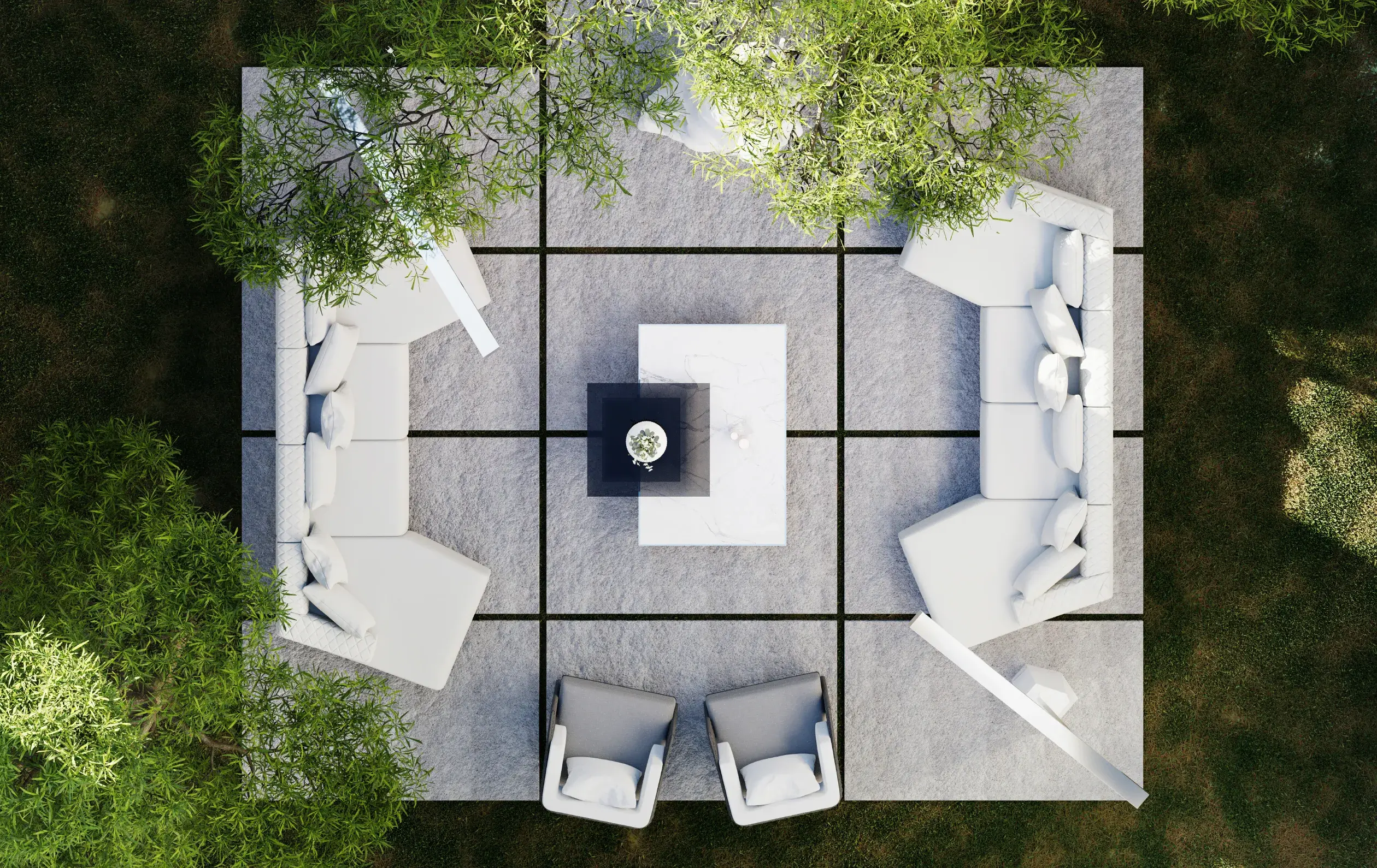 Serpent Outdoor‑Sofa - 1