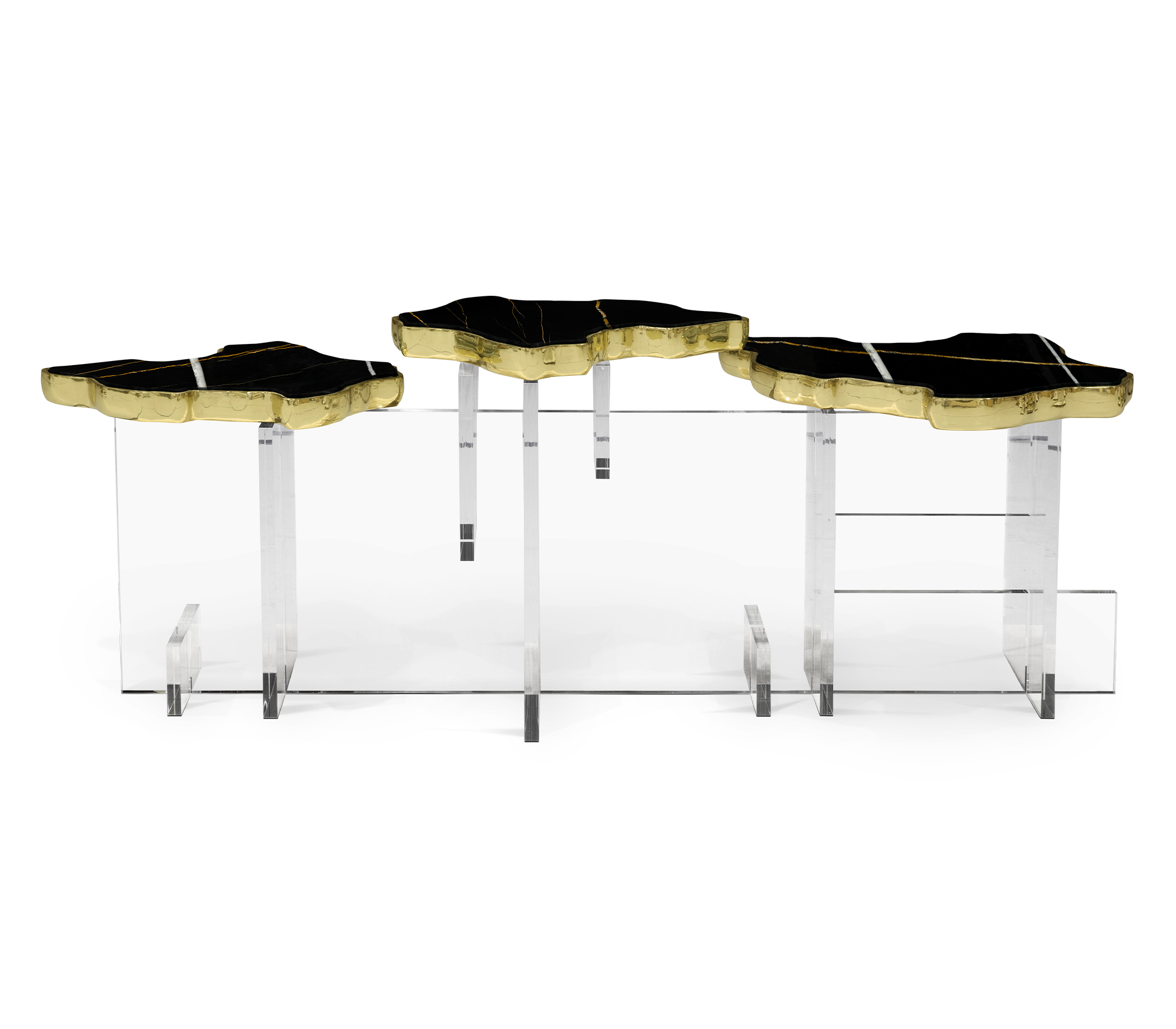 Nero Obsidian XL Beistelltisch