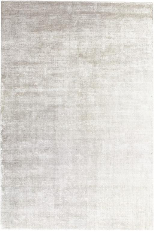 Plain Viskose Sand Teppich | Größe: 160 × 230 cm