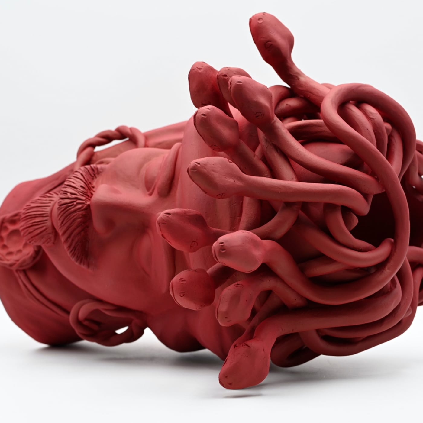 Maure‑Kopf handgefertigte Skulptur