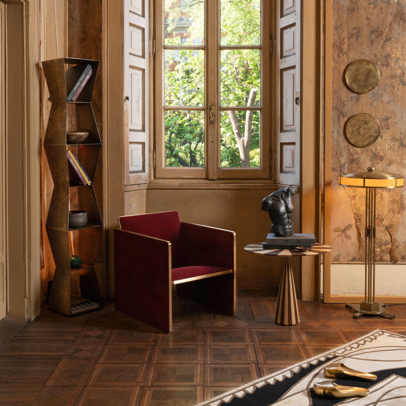 Tula Bronze Bücherregal
