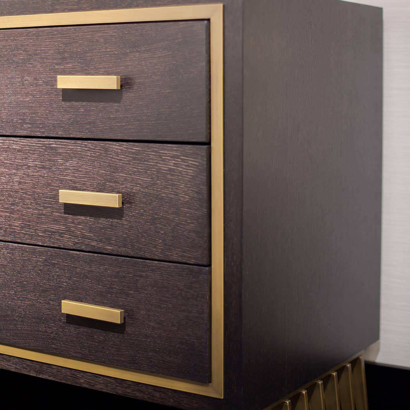 Hamptons Metall‑Kommode