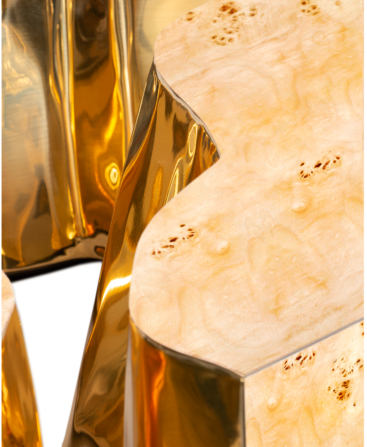 Fissure Poplar‑Couchtisch