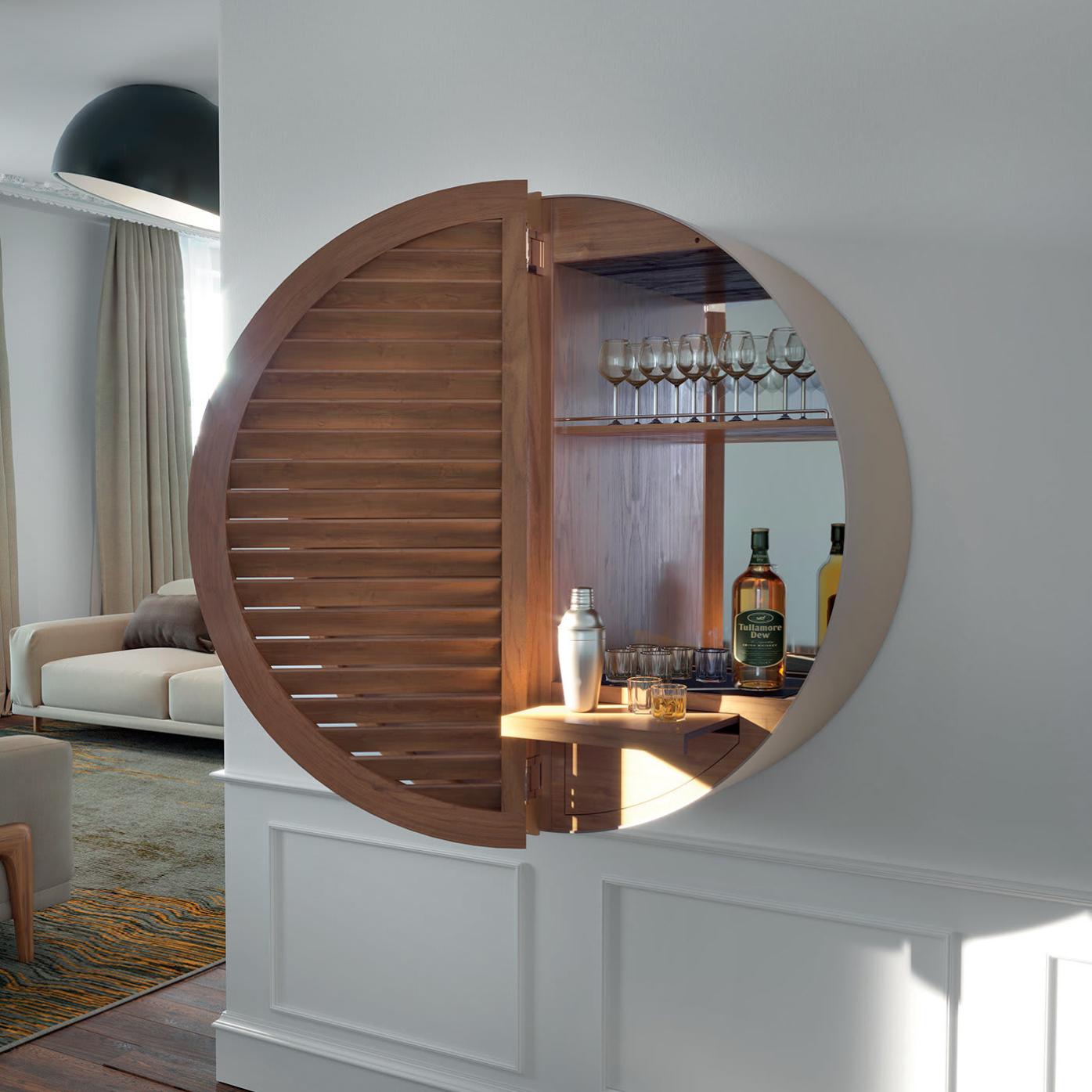 Tao Runder Barschrank