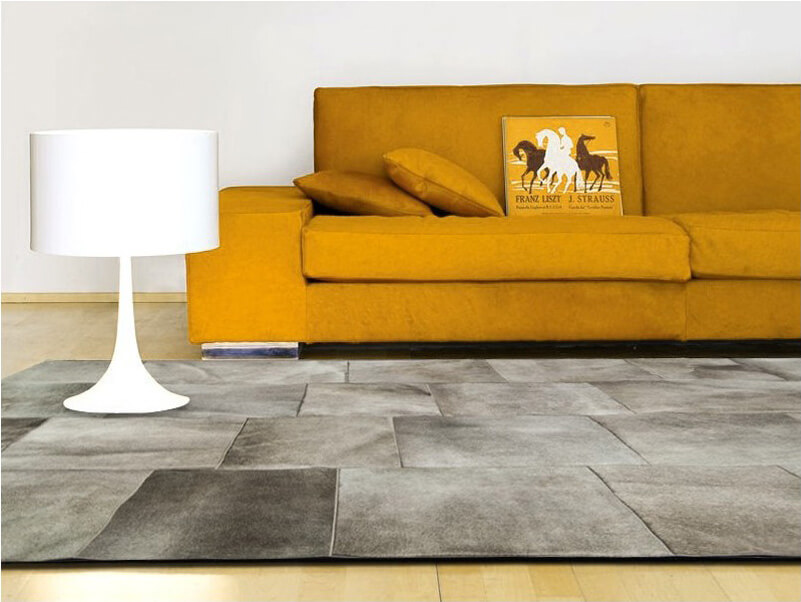 Grau Elephant Teppich | Größe: 200 x 290 cm