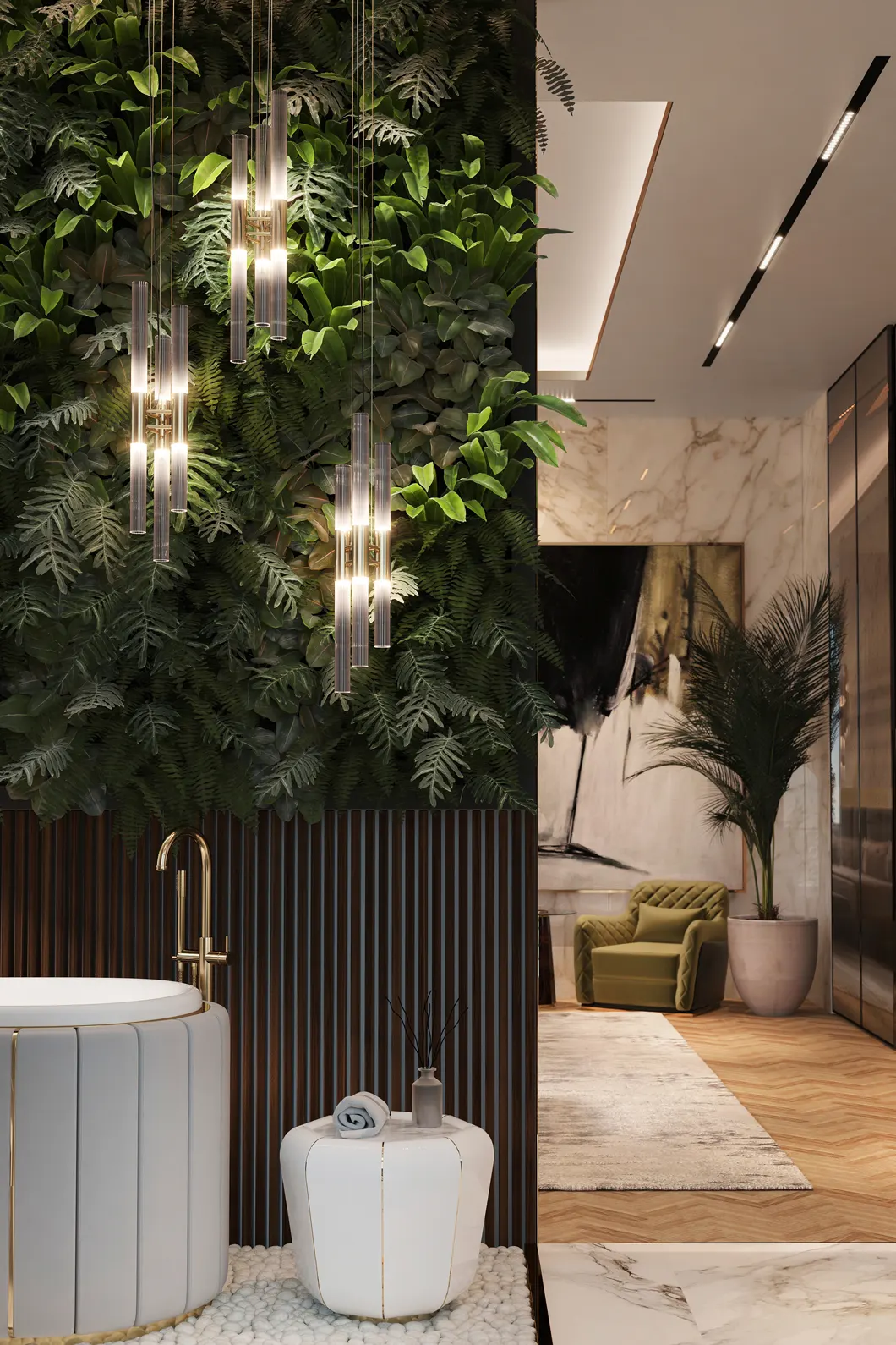 Cascade XL Pendelleuchte