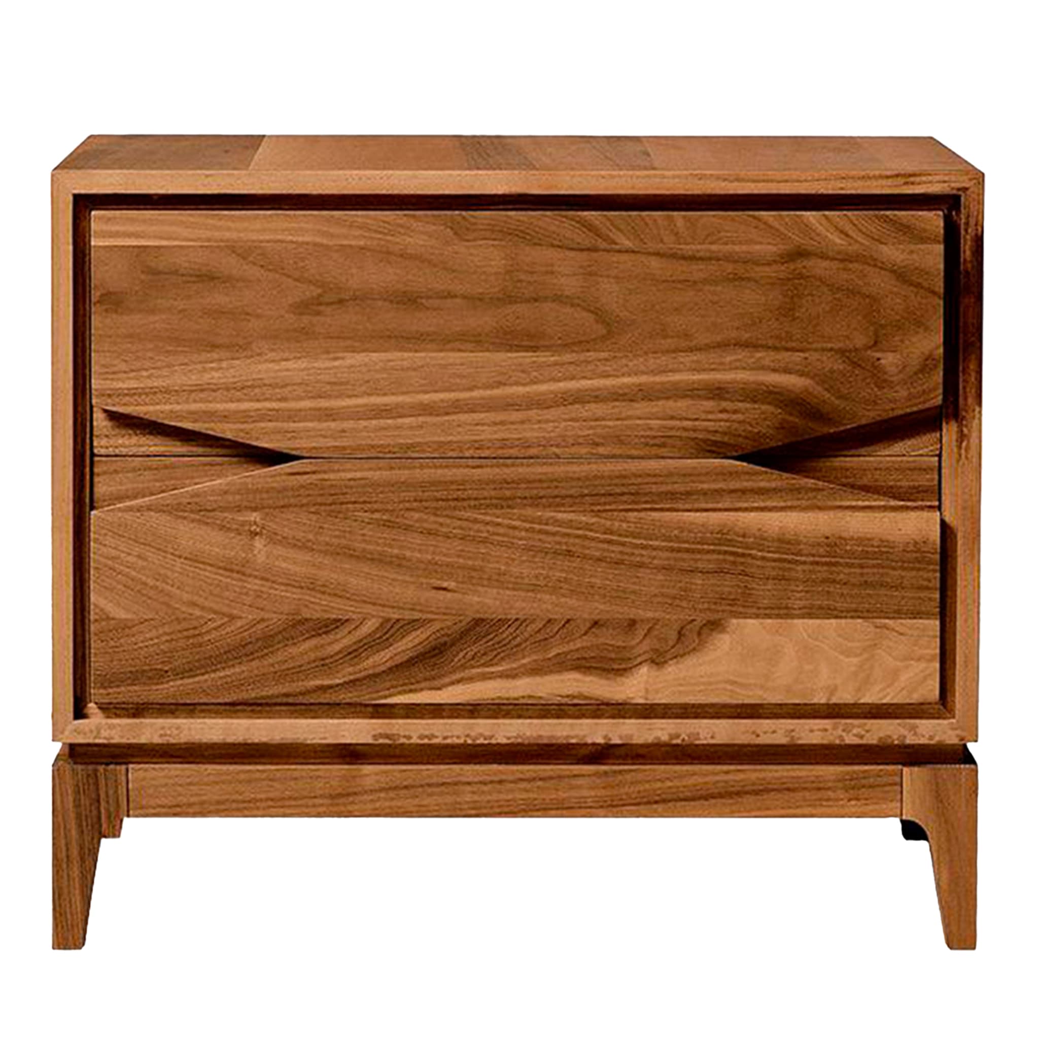 Base Brauner Nachttisch