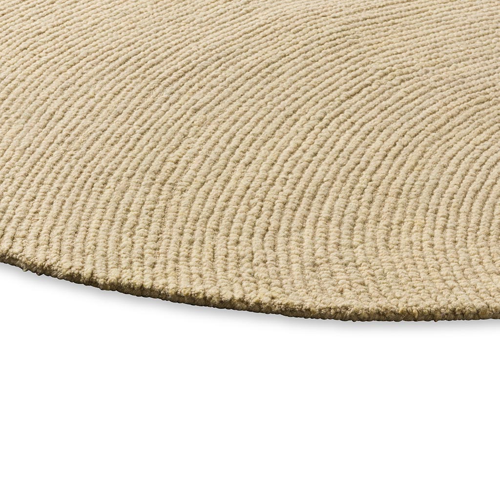 Decor Echo Sand Teppich | Größe: Ø 150 cm