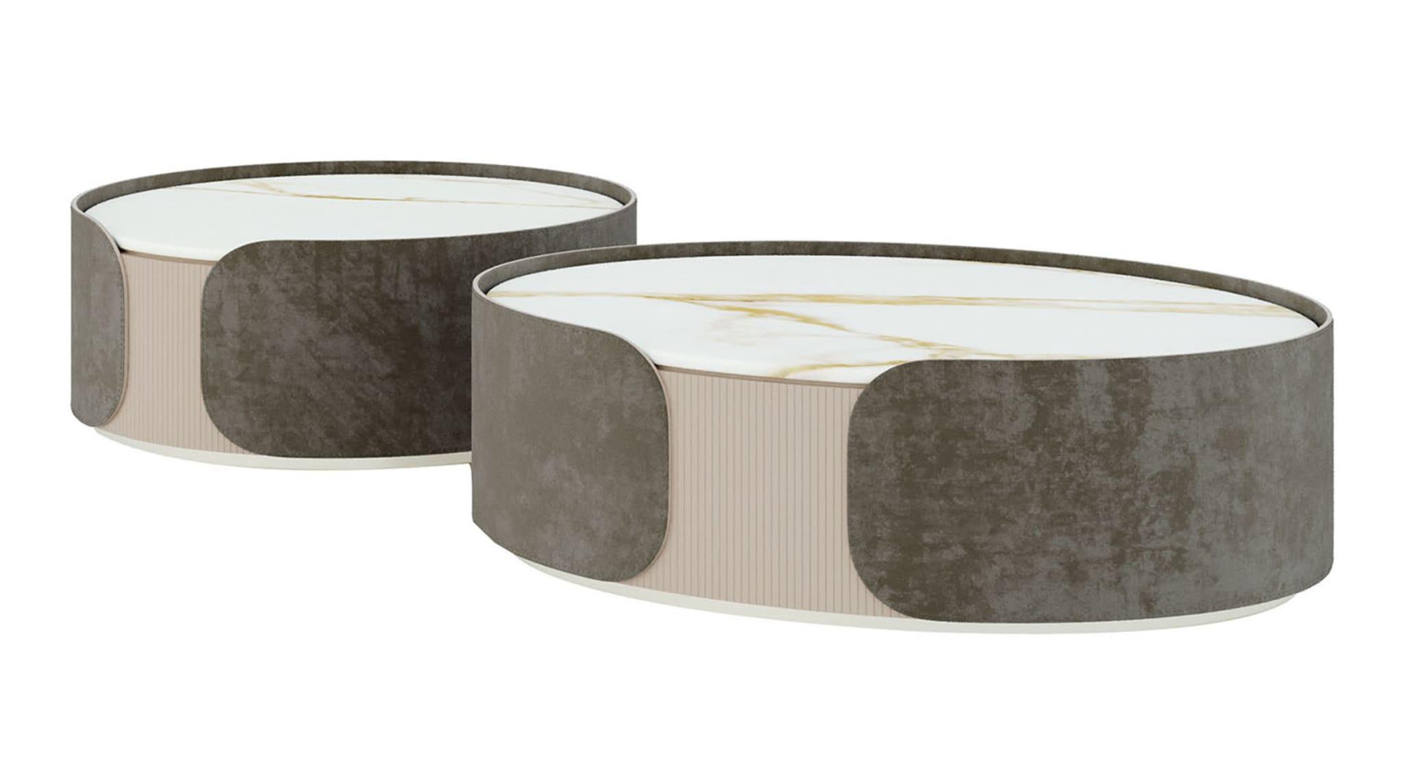 Marmor‑Couchtisch