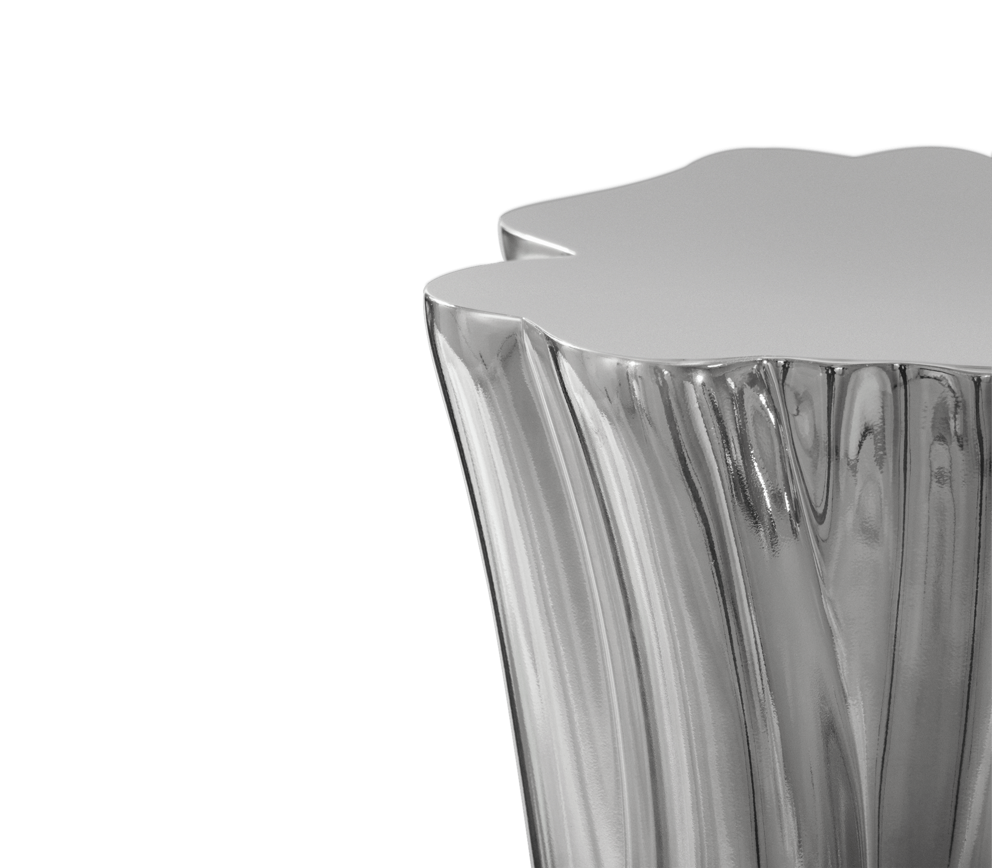 Monochrome Silbernes Premium‑Sideboard