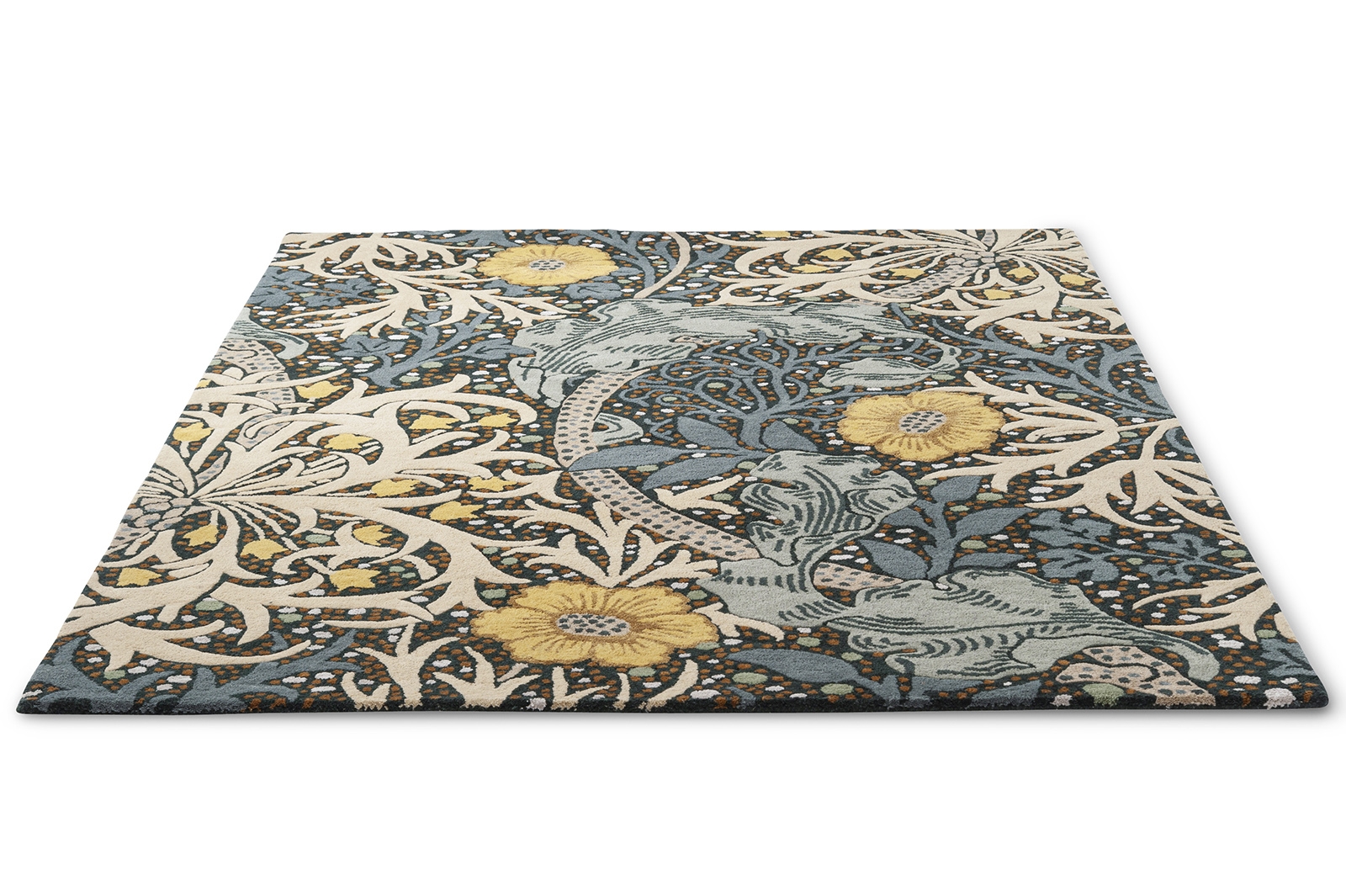 Seaweed teal 127008 Teppich | Größe: 200 x 280 cm