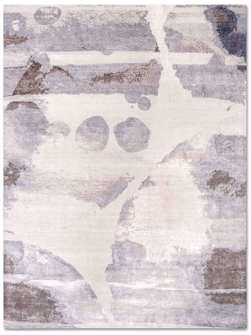 Splash Galileo Original auf Hellgrau Teppich | Größe: 170 x 240 cm