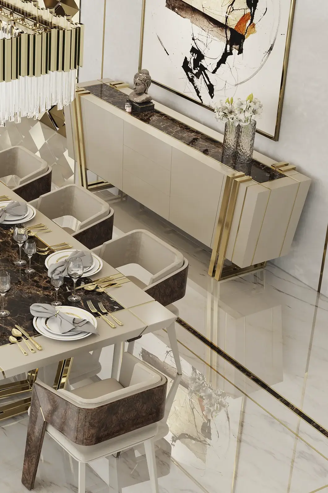 Ascend Beiges Sideboard