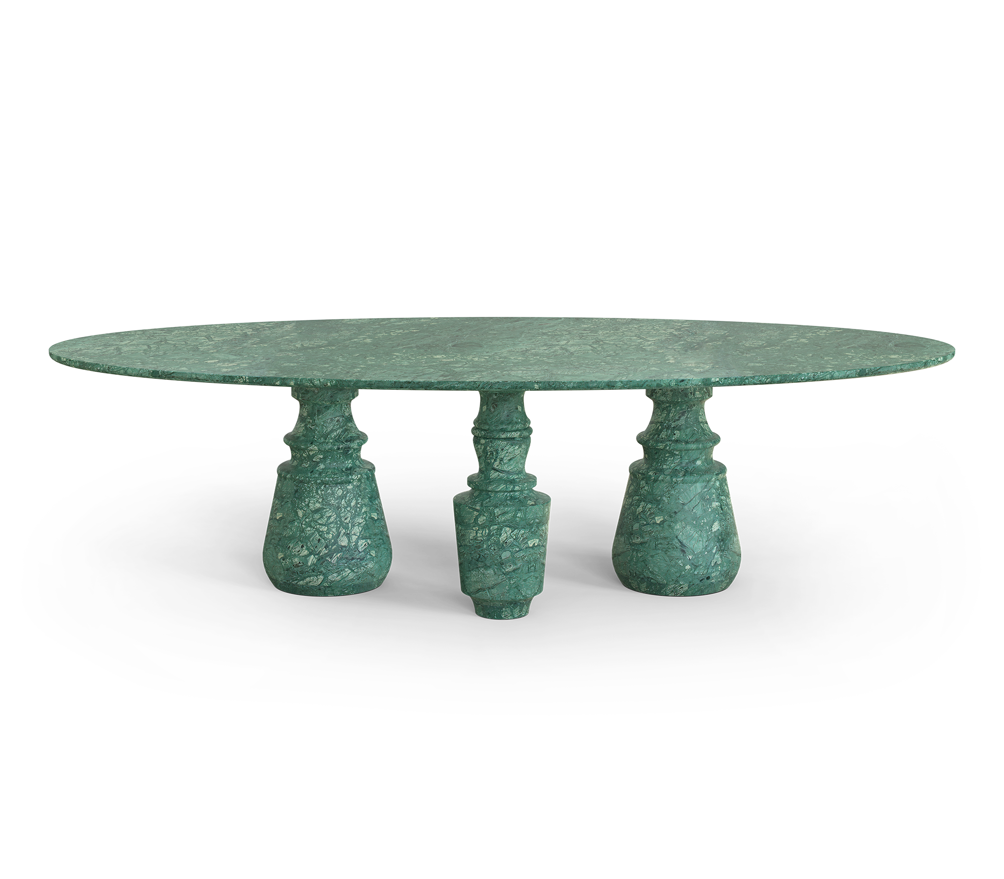 Obsidian Ovaler XL Guatemala Esstisch