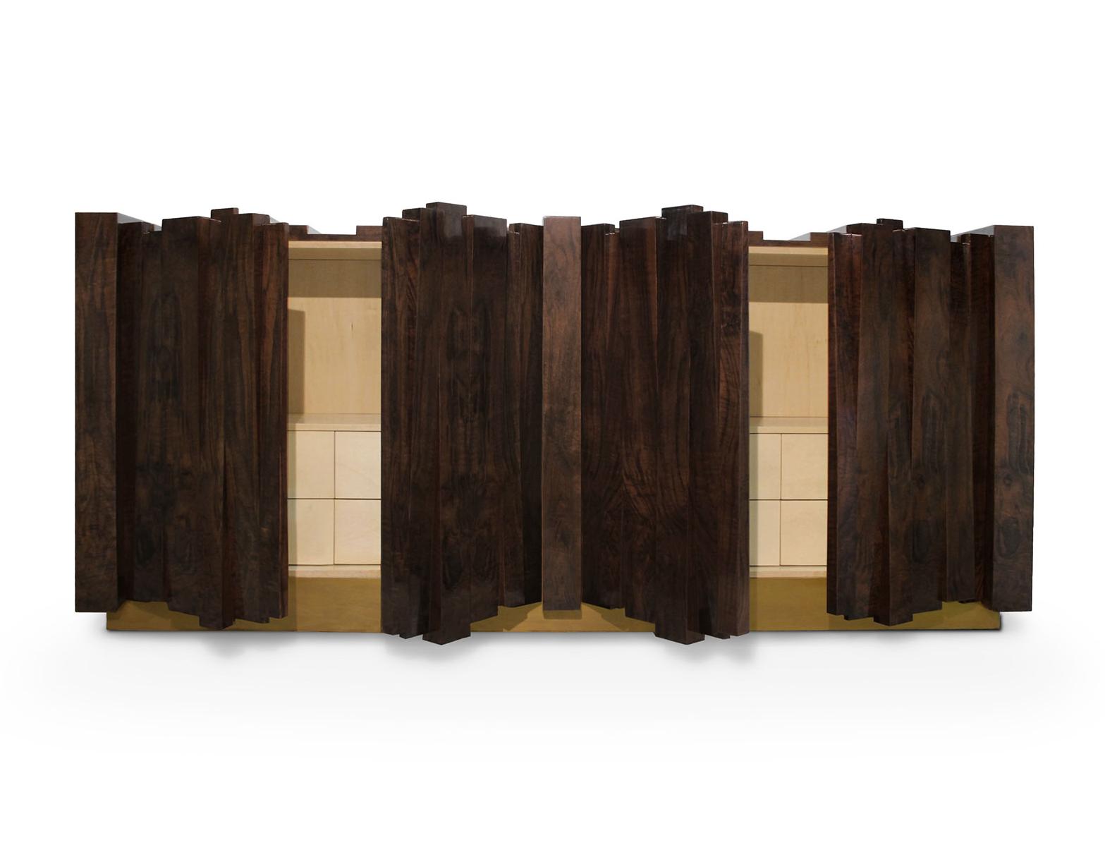 Designer-Holz-Sideboard Premium