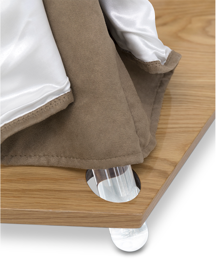 Stammesversteck‑Bett