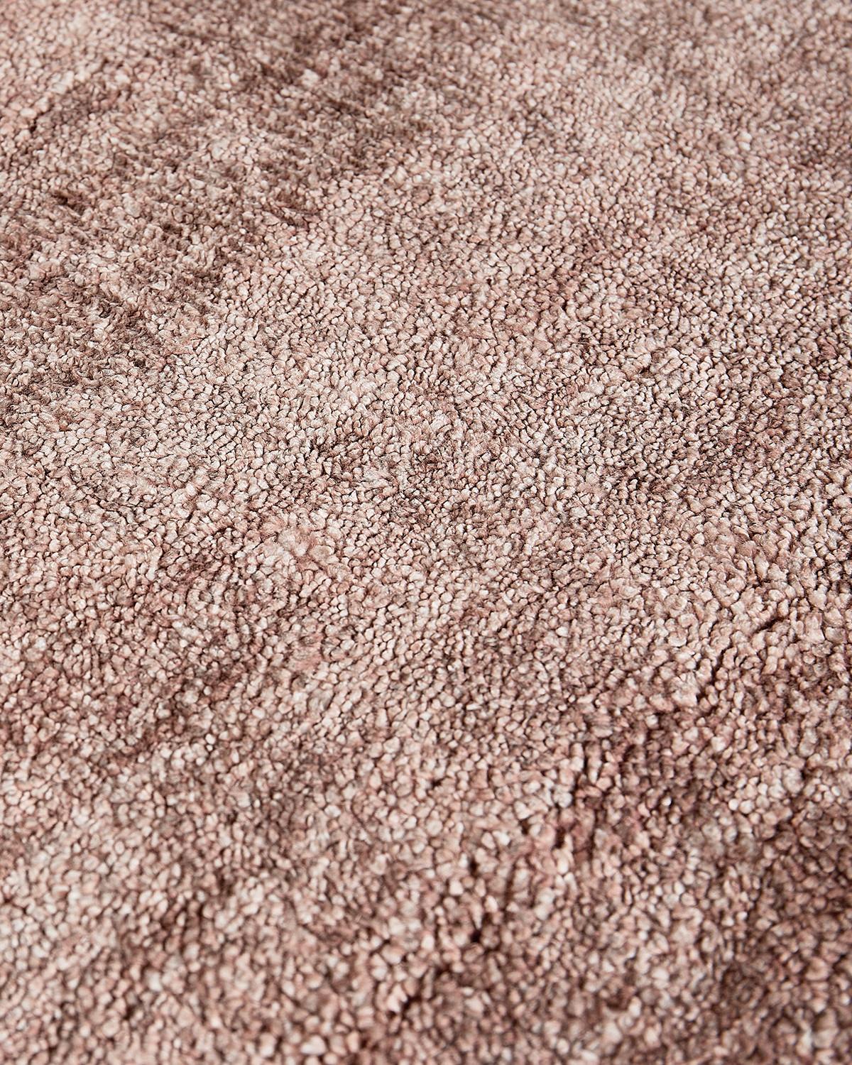 Puder Bambusseide Teppich | Größe: 250 x 300 cm