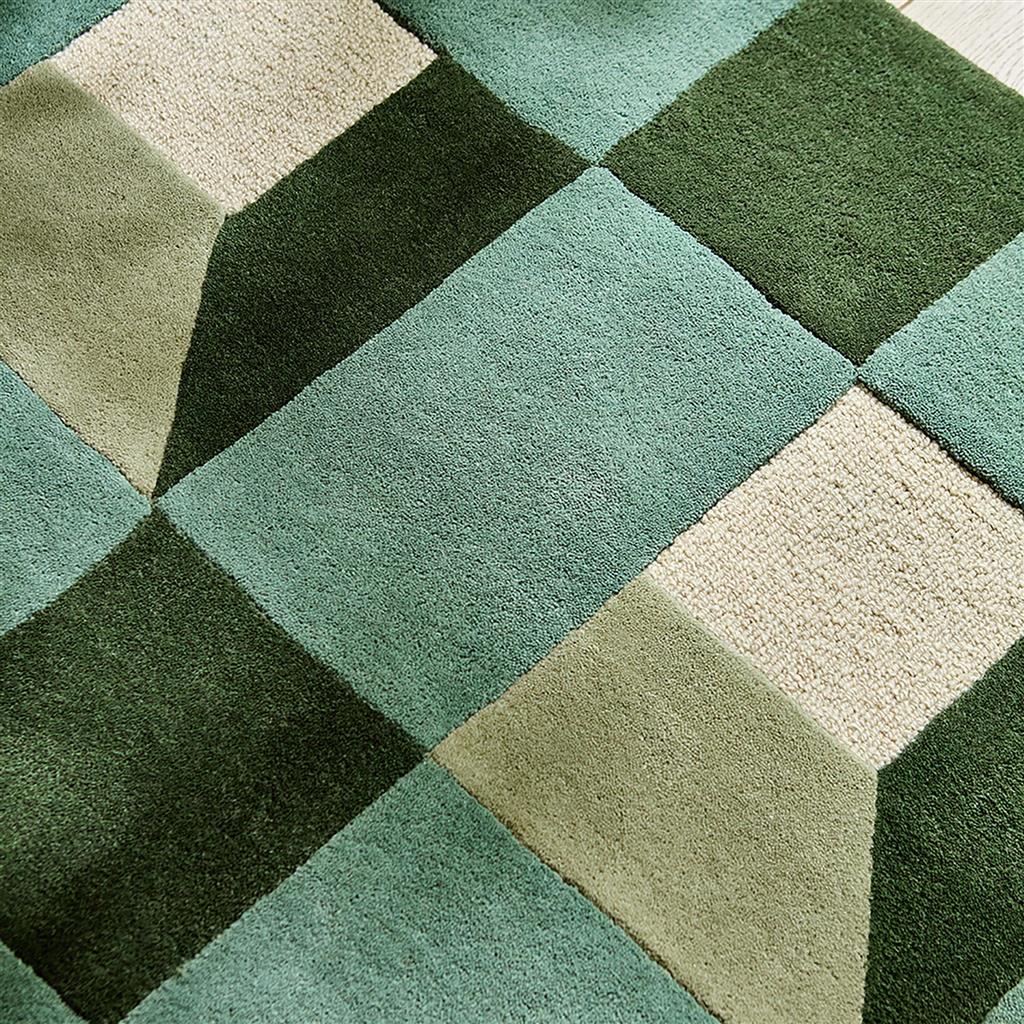Blocks Fern Teppich | Größe: 250 x 350 cm