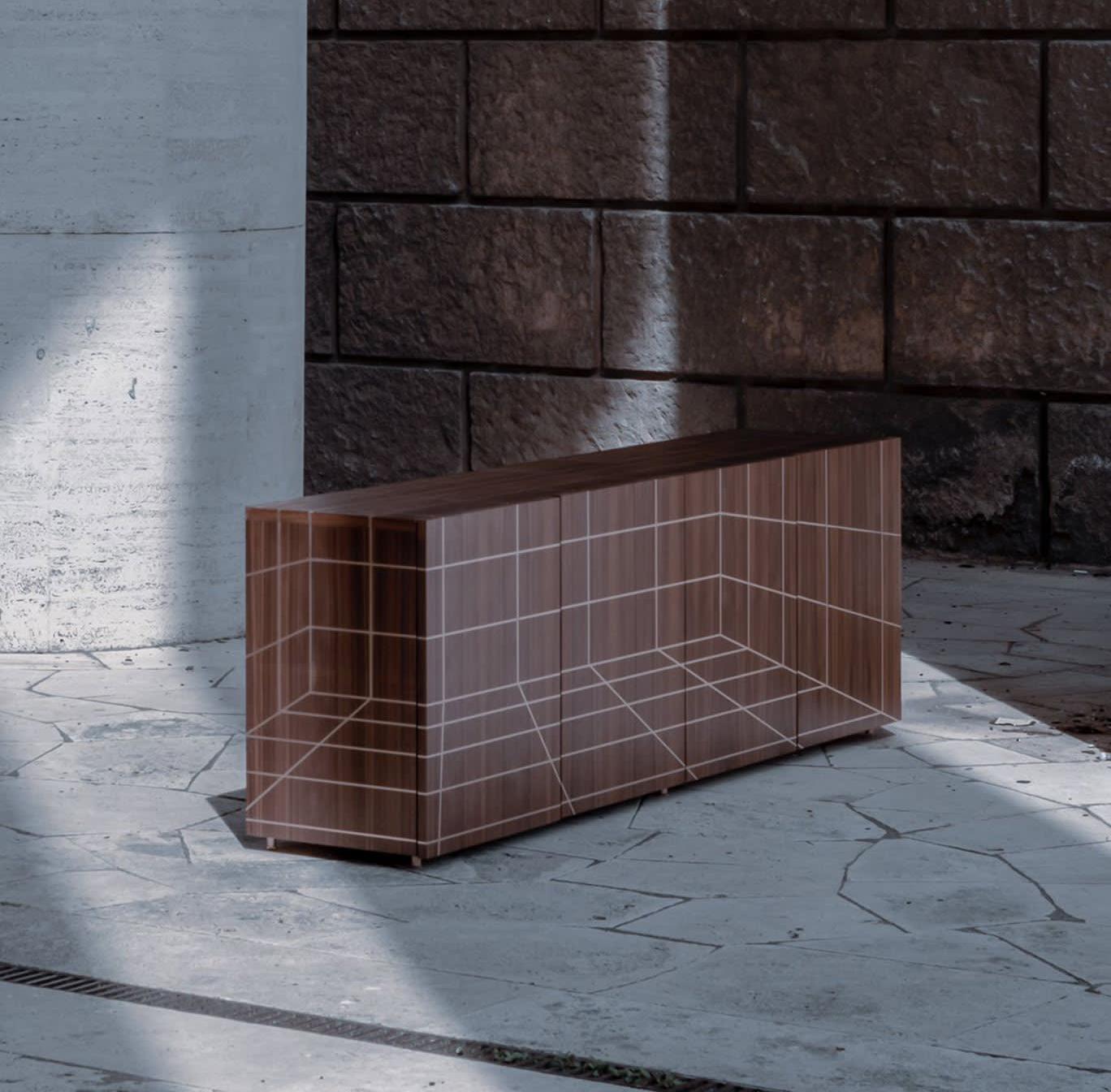 Zeitgenössisches niedriges Sideboard
