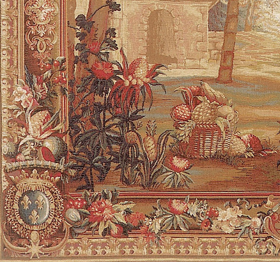Die Ananasernte – Exotische Landschaft Wandteppich