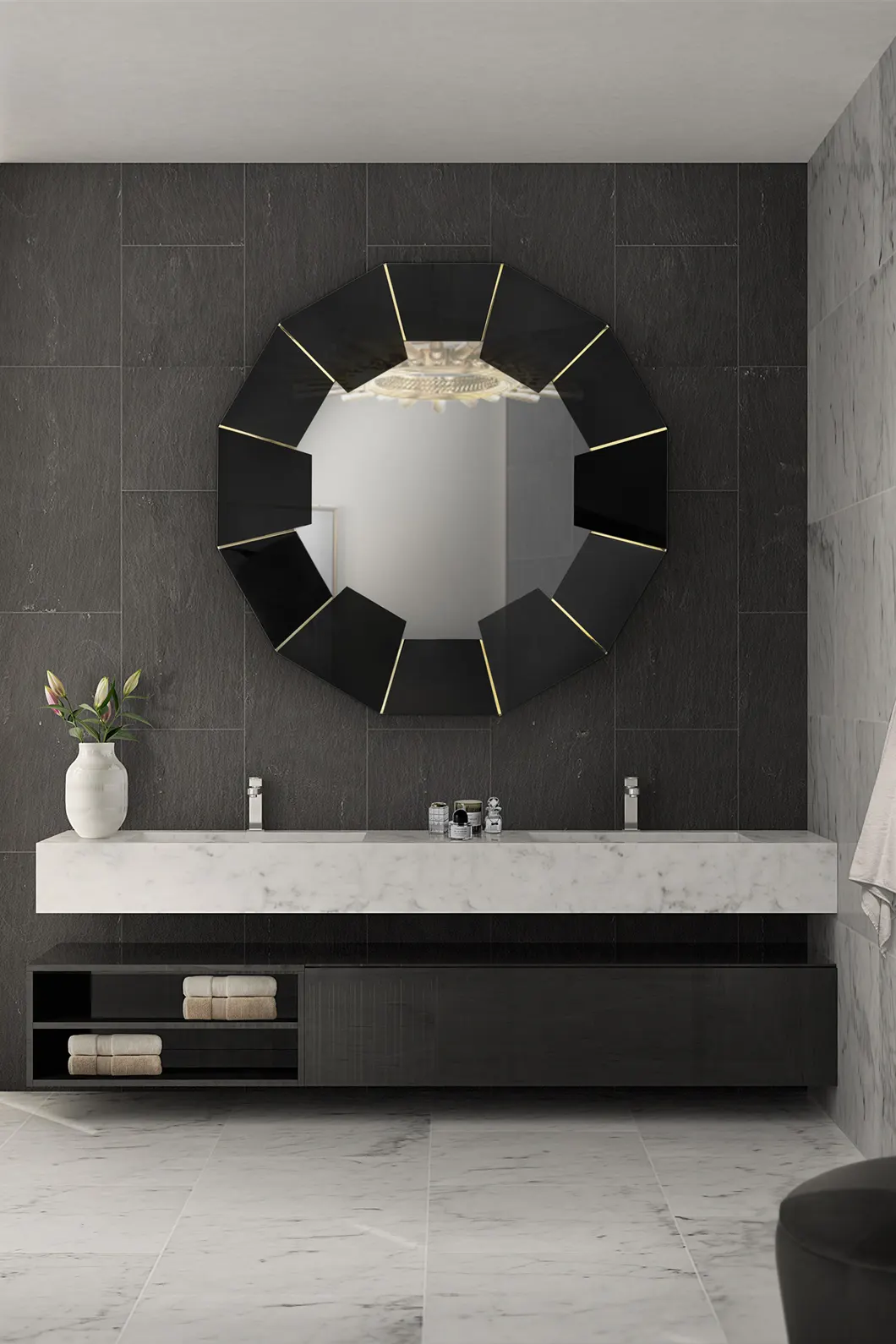 Radiance Schwarzer Spiegel - 2