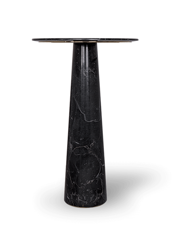 Forge Schwarzer Bartisch