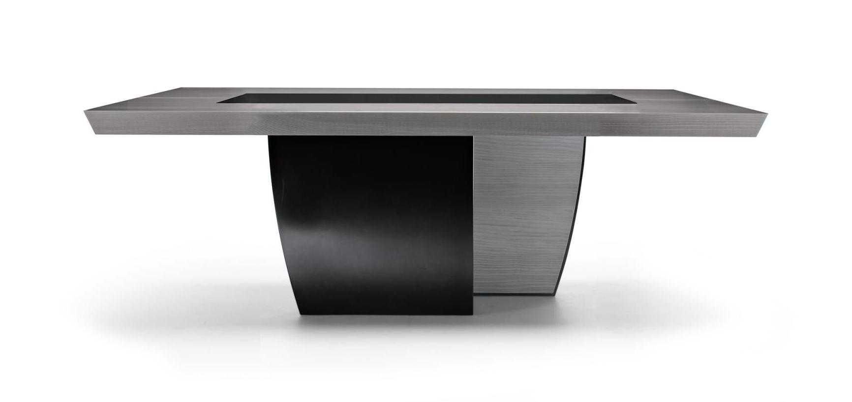 Exquisiter Esstisch 200 cm | Tischplatte: Marmor