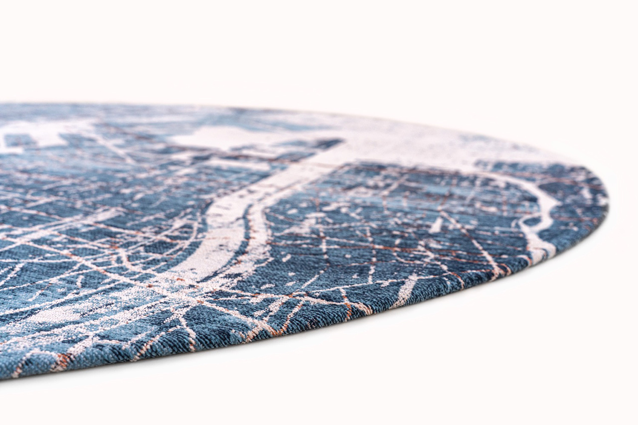 Conductive Blue 9314 Runder Teppich | Größe: Ø 240 cm