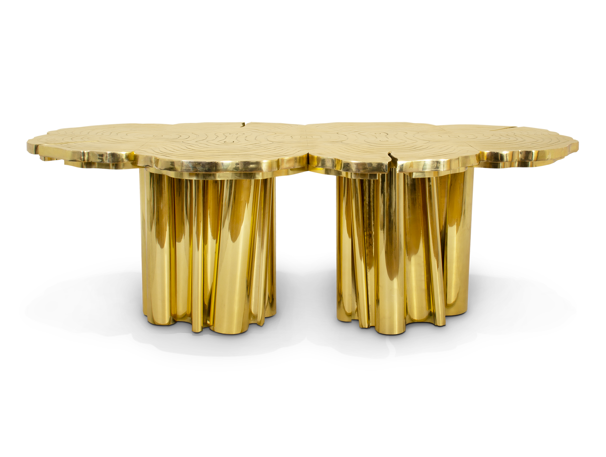 Artisan Gold Esstisch | Dimensions: B 350 cm