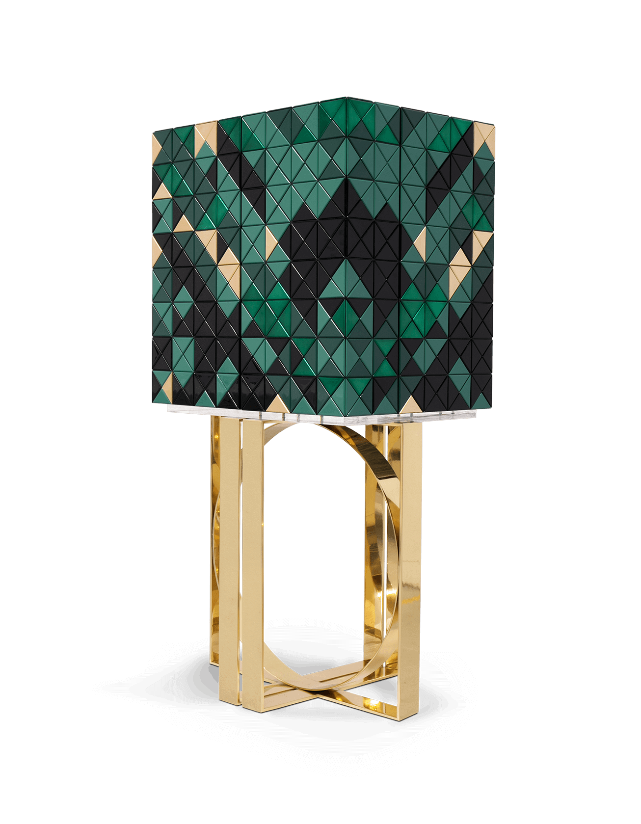 Mosaic Grüner Schrank