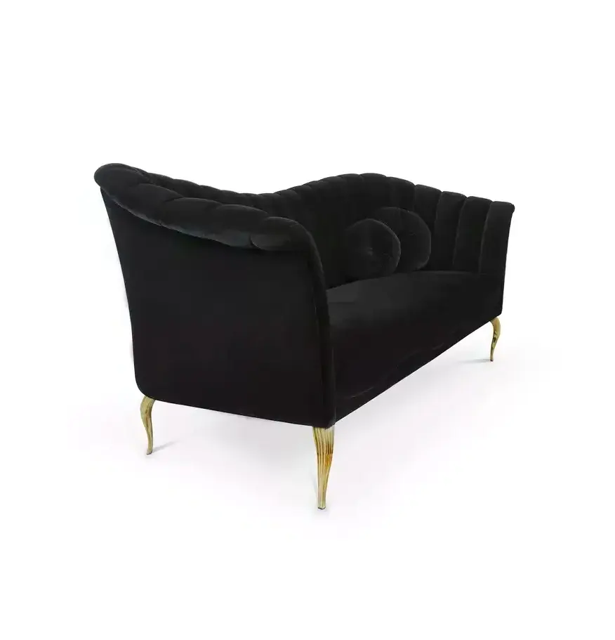 Saphira Sofa mit Metallgestell