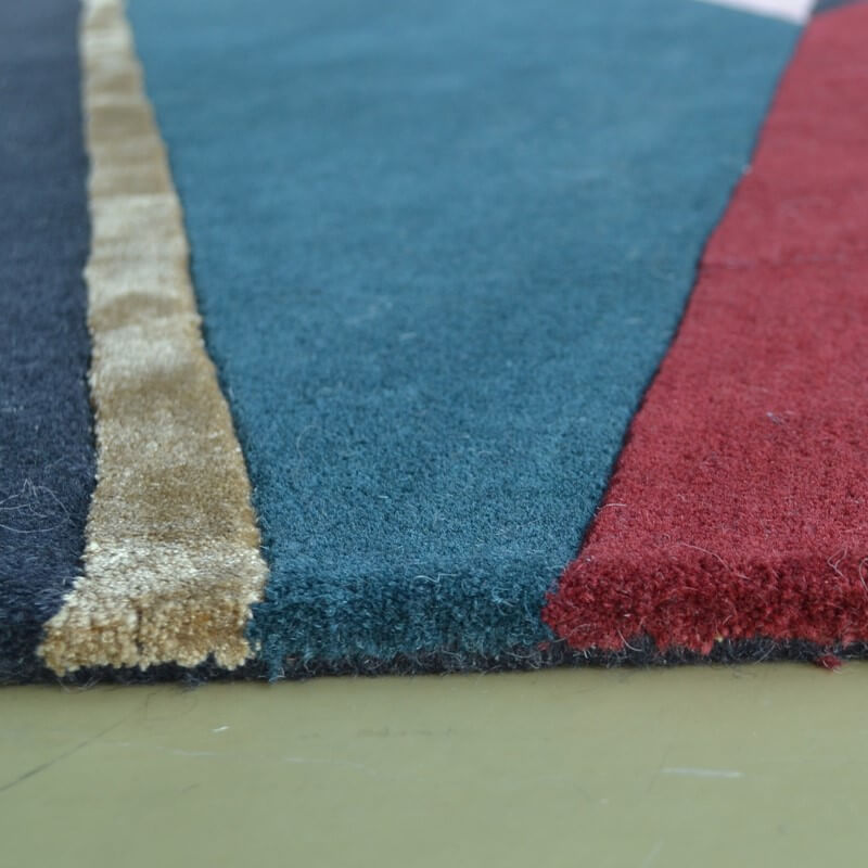 Sahara Burgundy 56105 Runder Teppich | Größe: 170 x 240 cm
