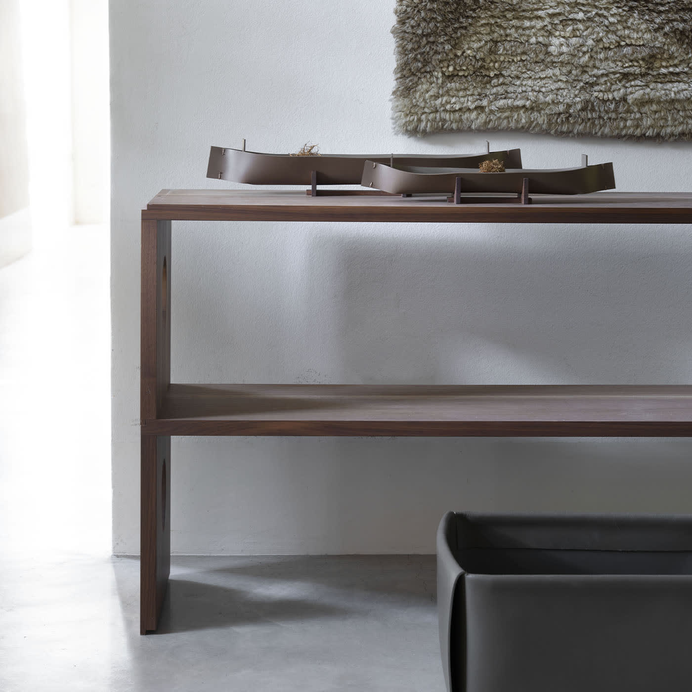 Canoe Leder‑Schreibtischbox