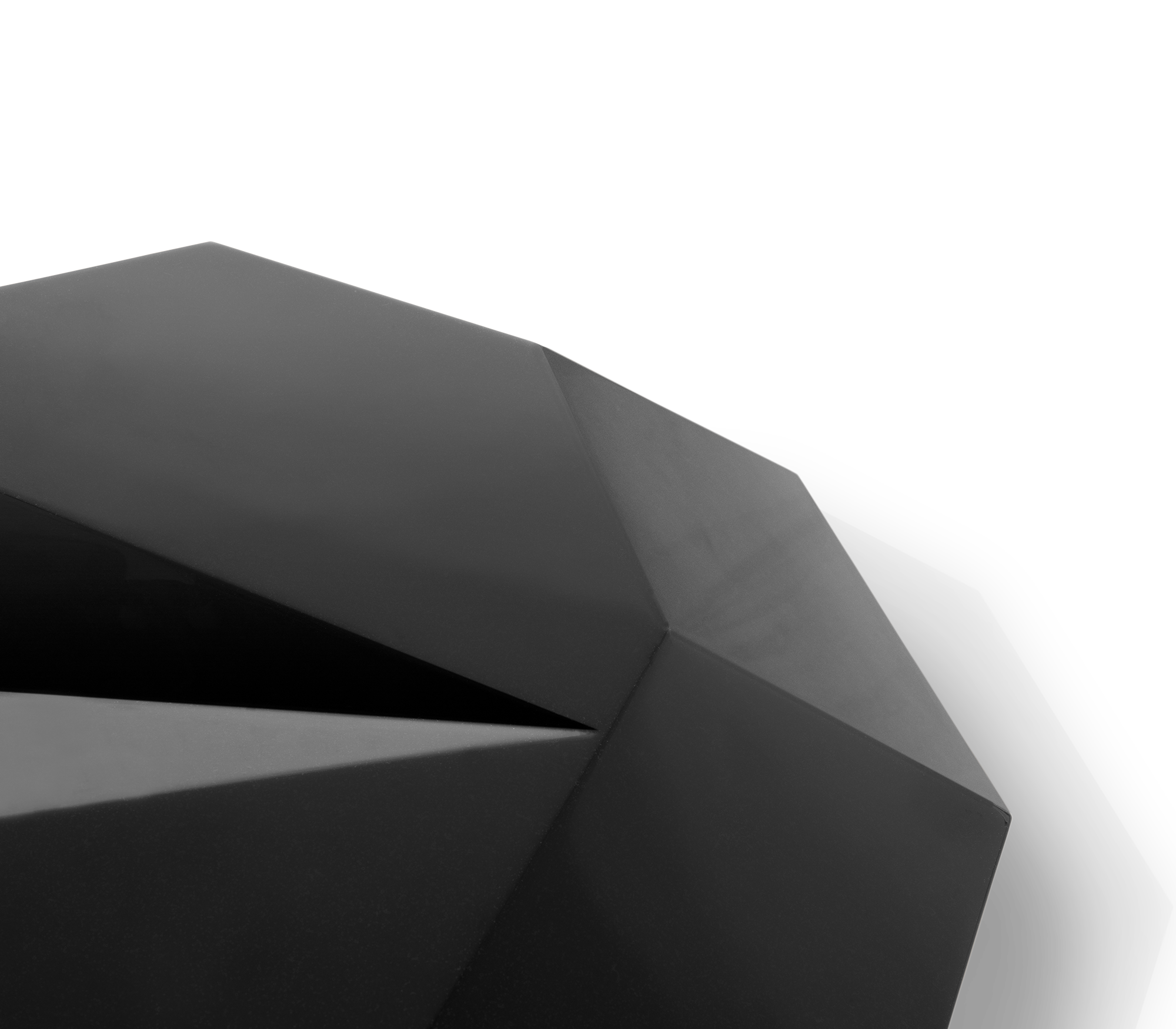 Prism Schwarzer Couchtisch