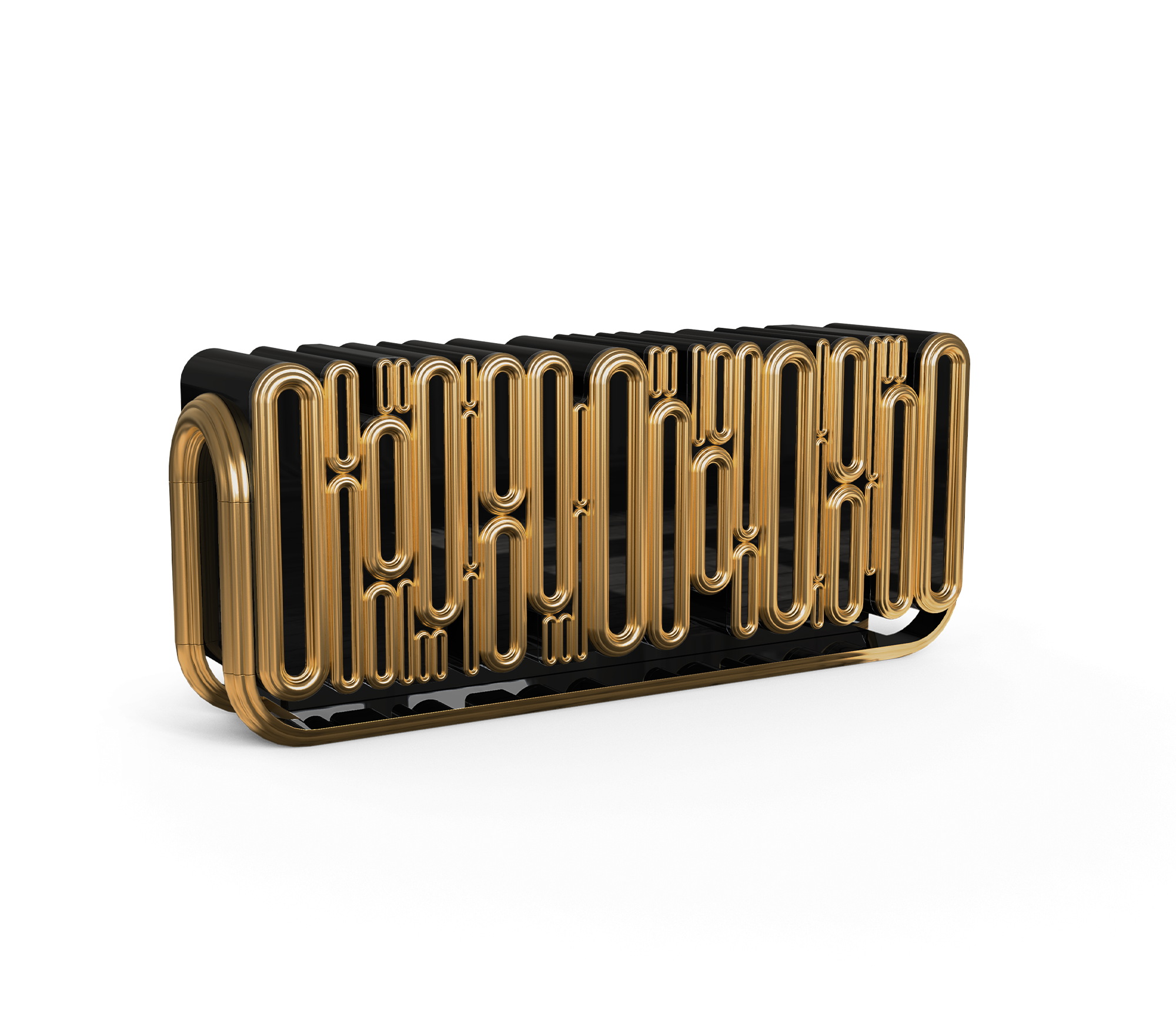 Ellipse Gold‑Sideboard