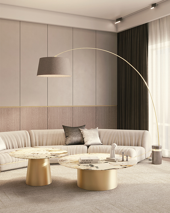 Kieran Hoher Couchtisch