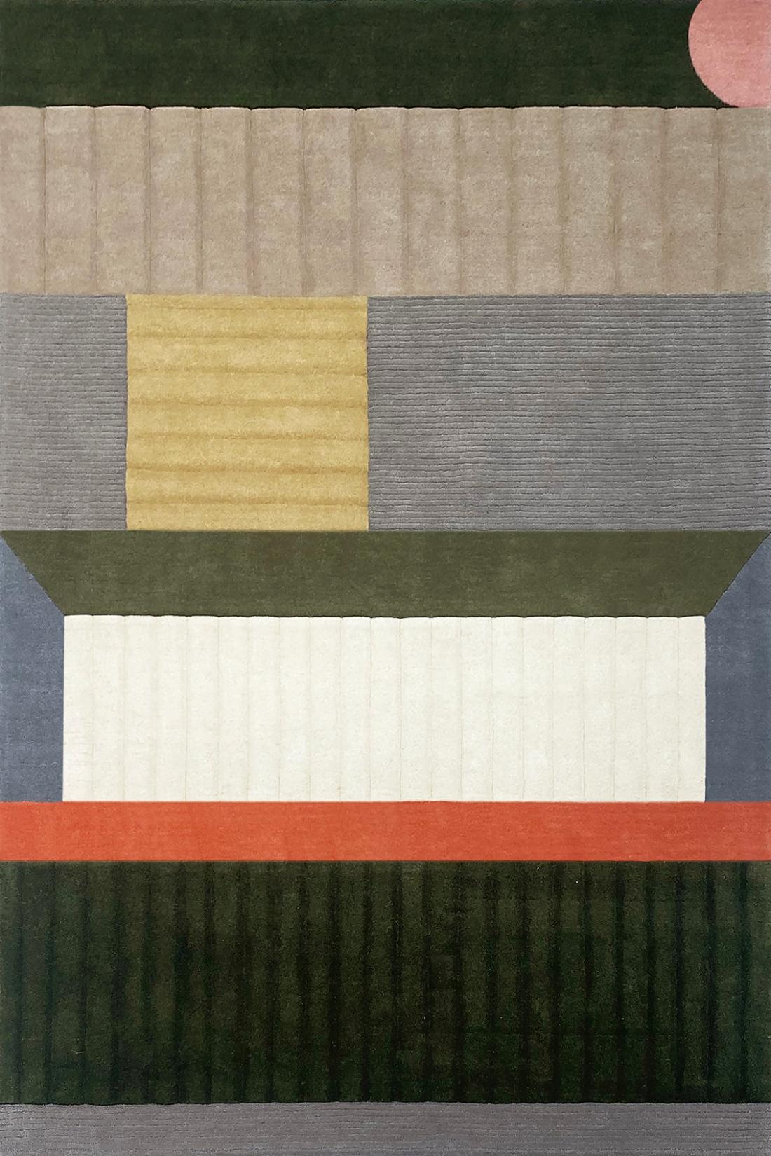 Cairn Brick Teppich | Größe: 200 x 300 cm