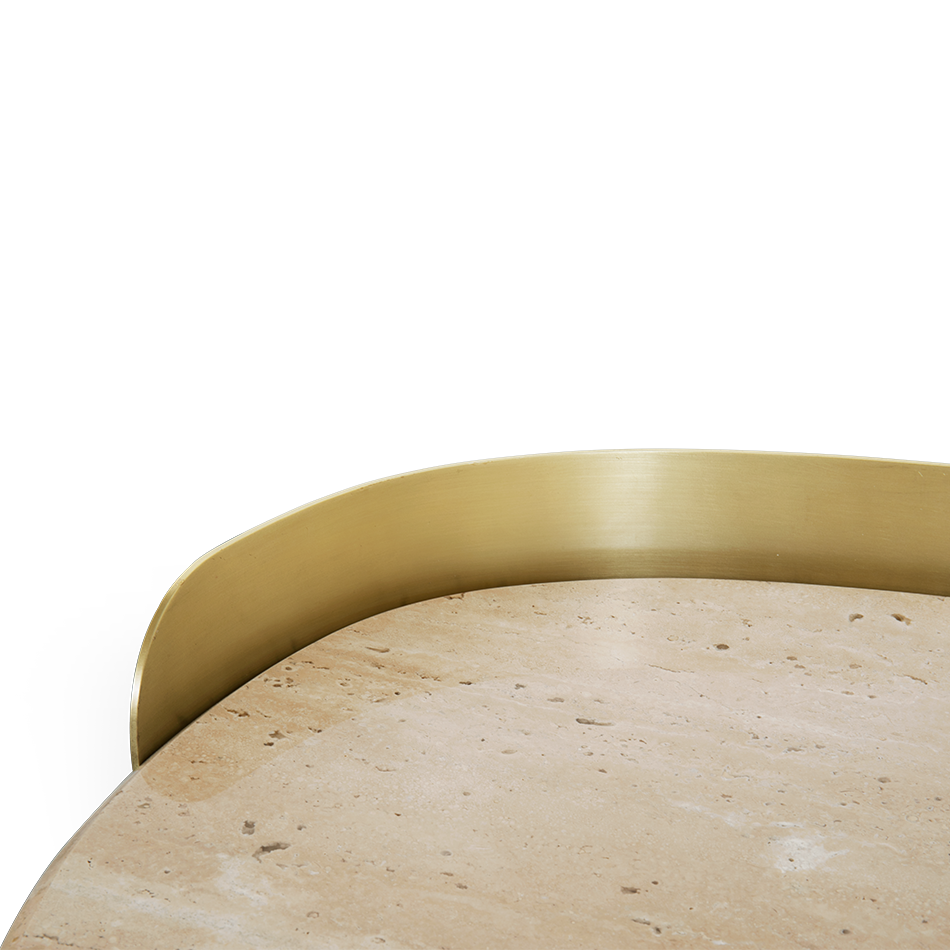 Franklin Scott Ovaler Beistelltisch