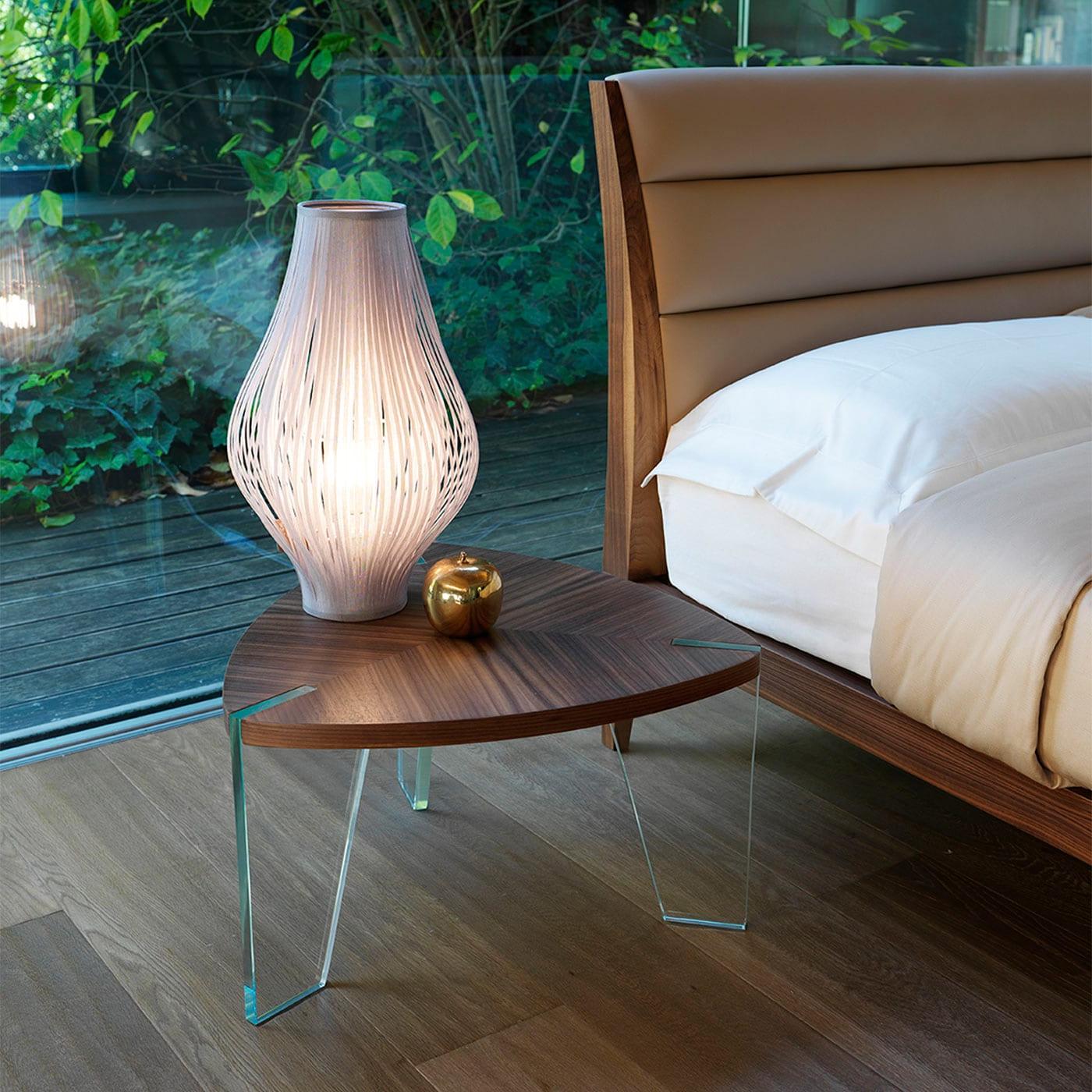 Sospeso Brauner Couchtisch | Dimensions: Ø 60 cm