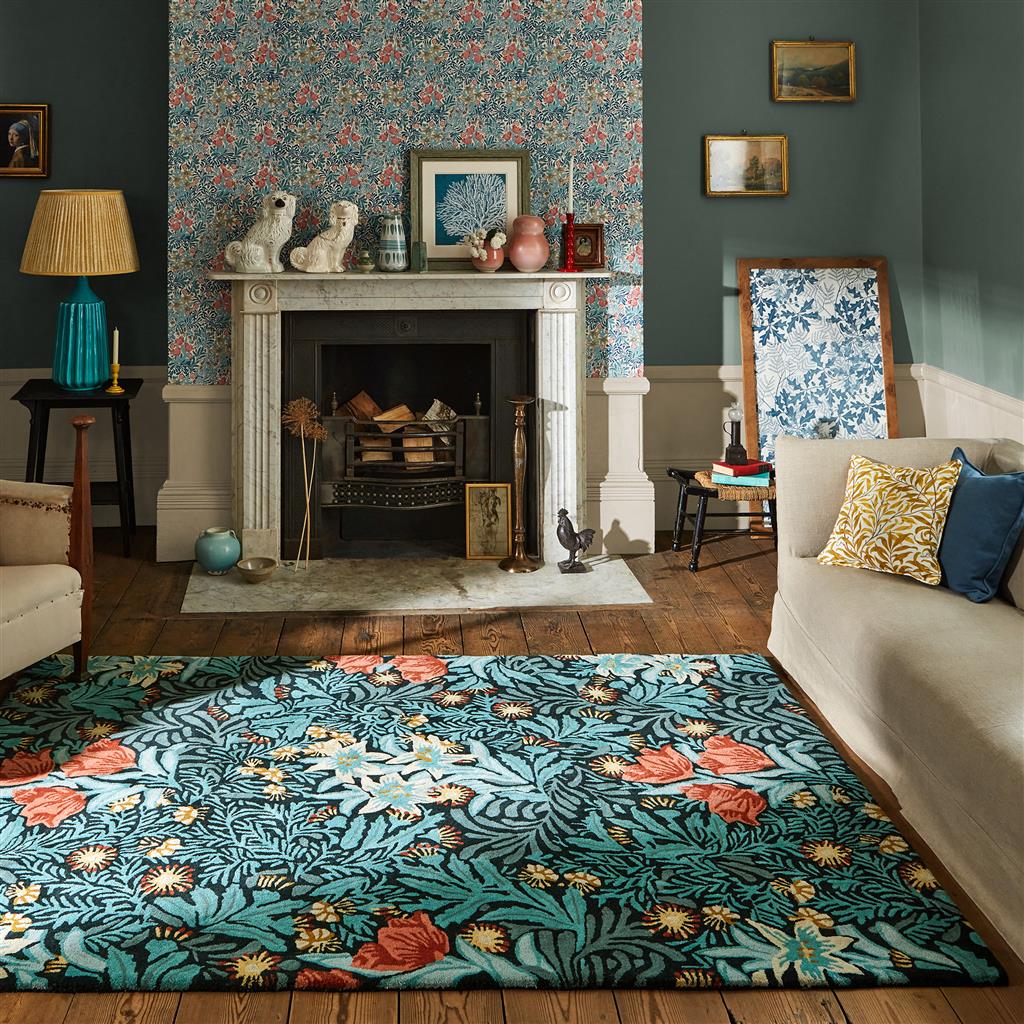 Bower Indigo 128208 Teppich | Größe: 140 x 200 cm