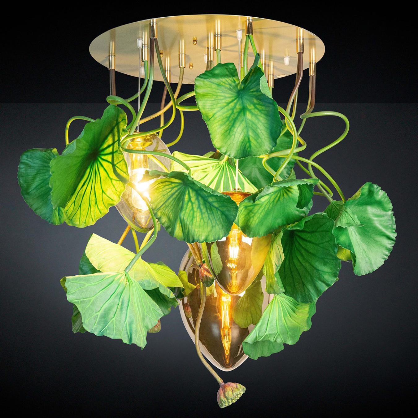 Dichondra Round Kronleuchter