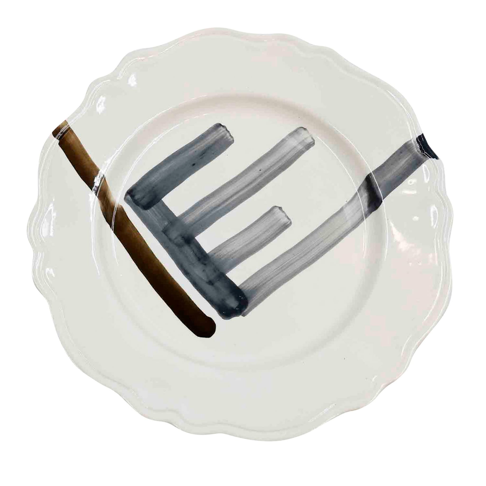 Handgefertigter Keramikteller