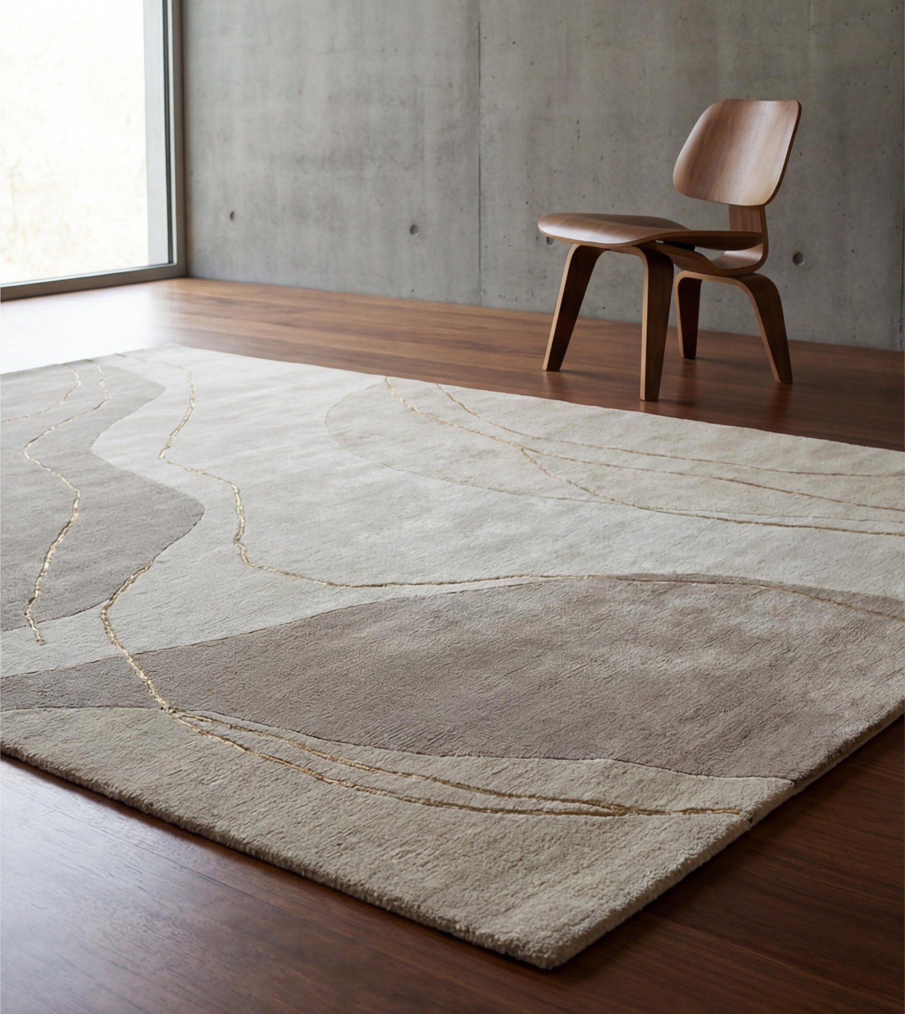 Soft Contours Teppich