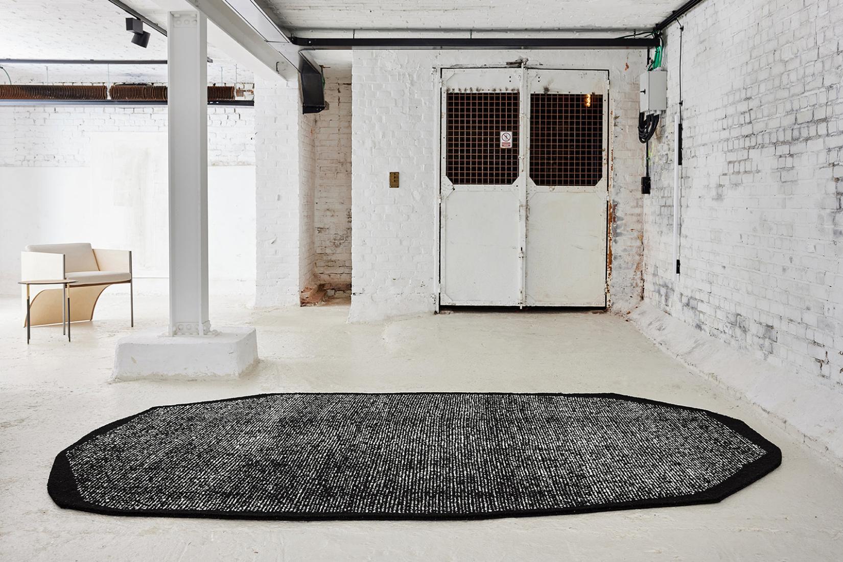 Coccon 2 Black & White Teppich | Größe: 300 x 400 cm