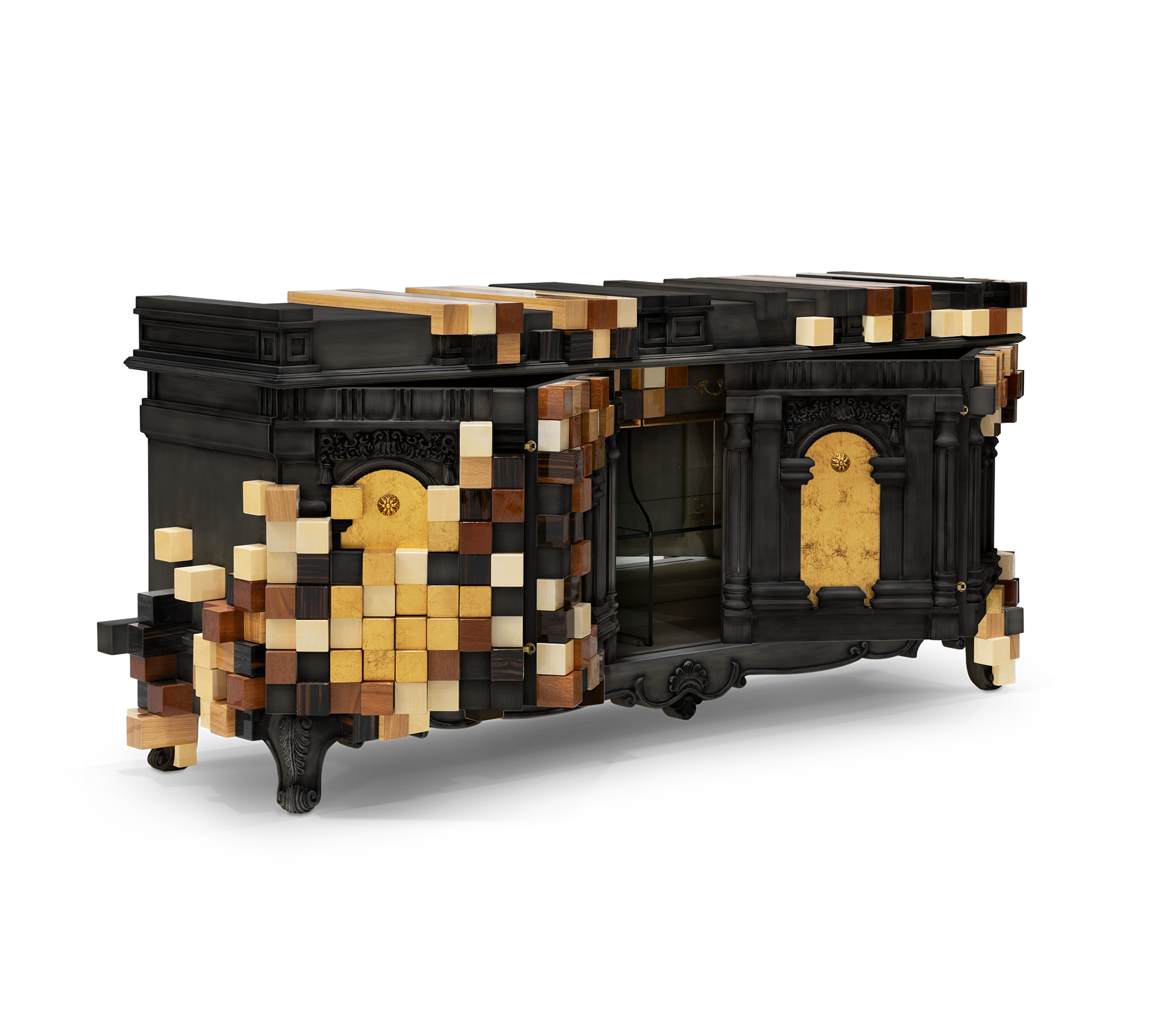 Trafalgar Schwarzes Sideboard