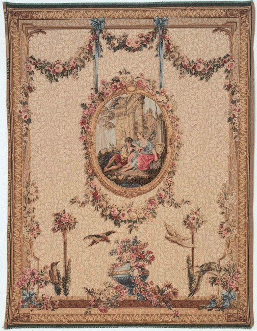 Serenade Beige Wandteppich