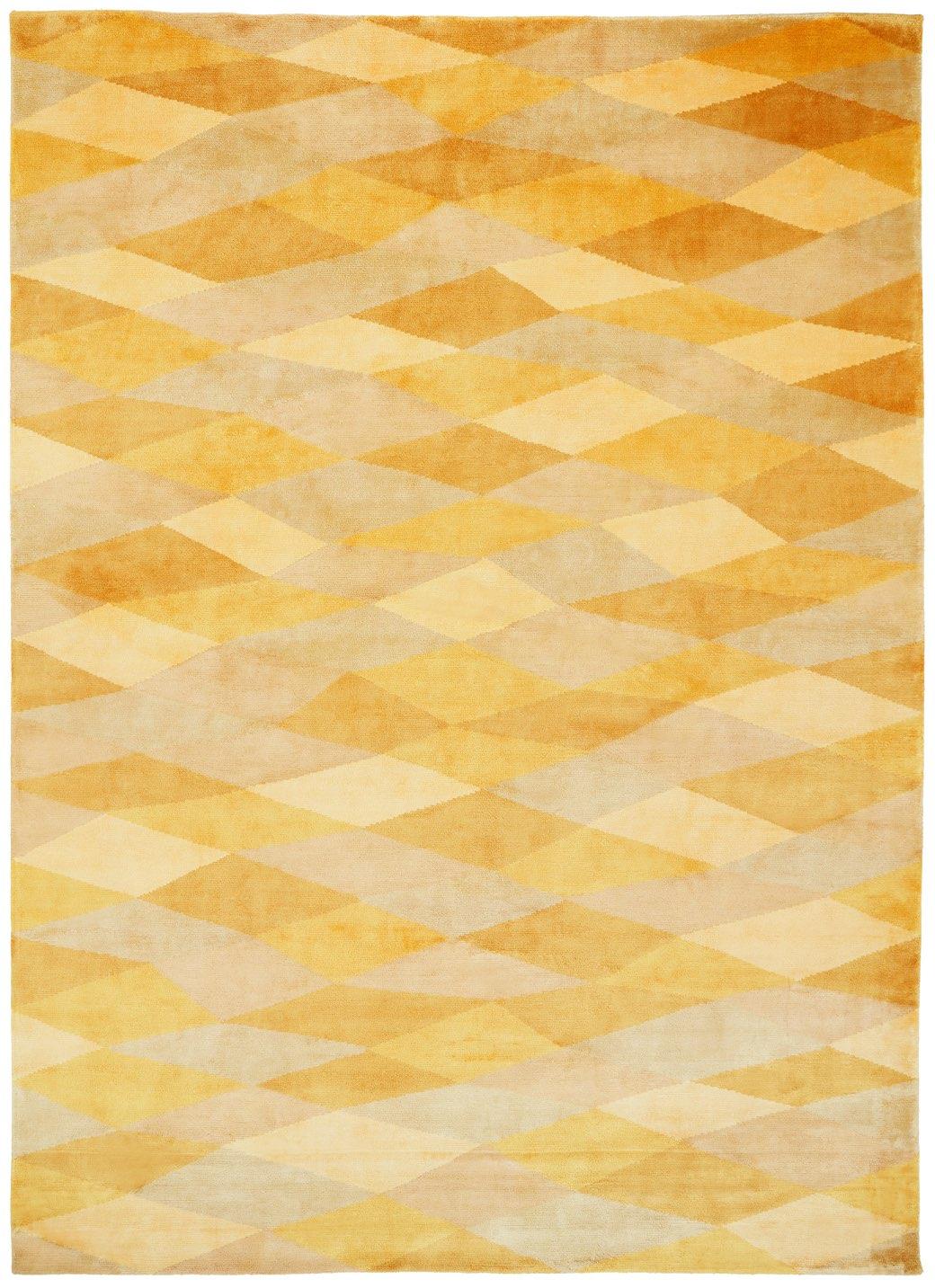 Losanghe Ubriache Gold Teppich
