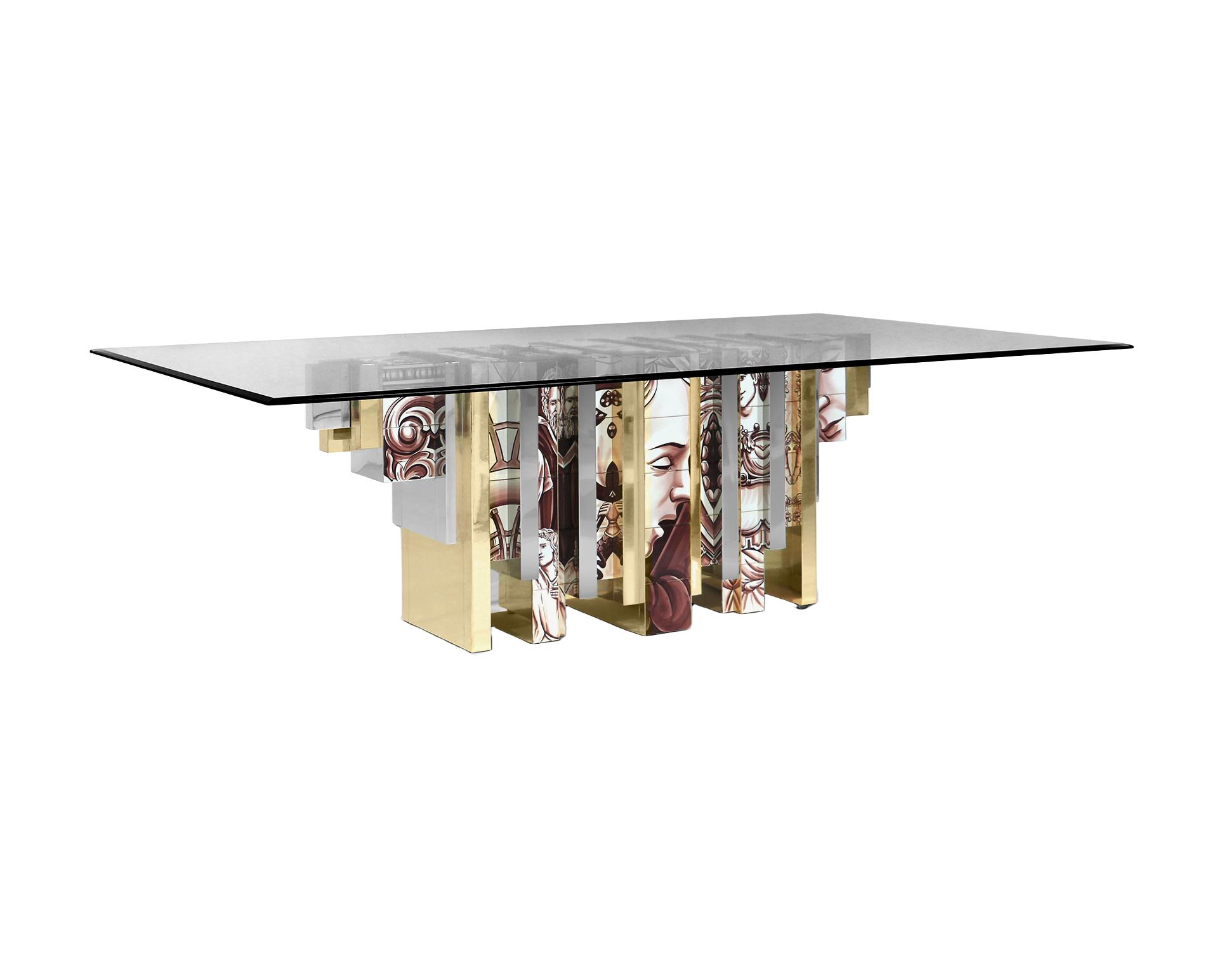 Legacy Sepia Luxus‑Esstisch