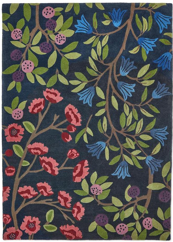 Foraging Indigo 146618 Teppich | Größe: 200 x 280 cm