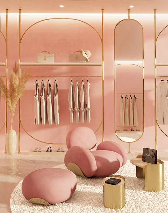 Franklin Scott Ovaler Beistelltisch - 2